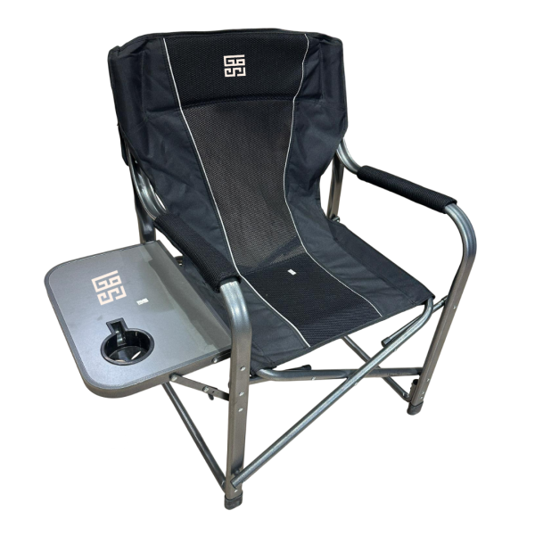 Foldable Camping Chair With Side Table