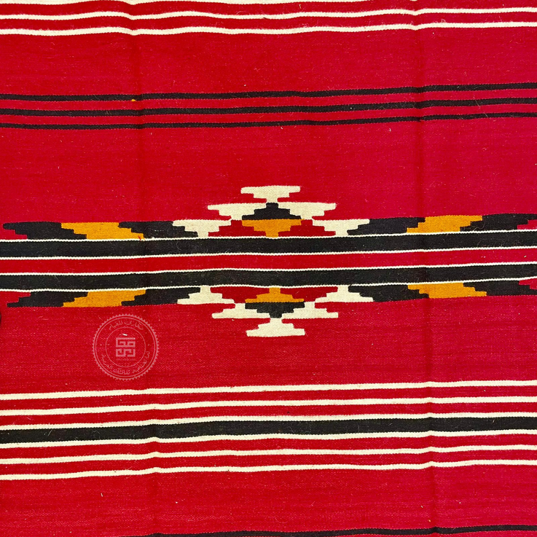 red sau wool rug مدة سدو أحمر صوف 2×3م – نوع 1 - الصورة 2