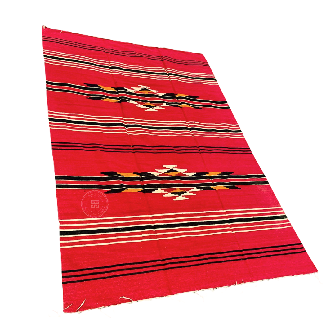 sadu wool rug مدة سدو أحمر صوف 2×3م – نوع 1 - الصورة 1