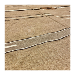 Brown Sadu Wool Rug 3x2 - Type 4 - Image 3