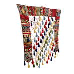 Striped Sadu Traditional Window Hanging - Large - Image 2