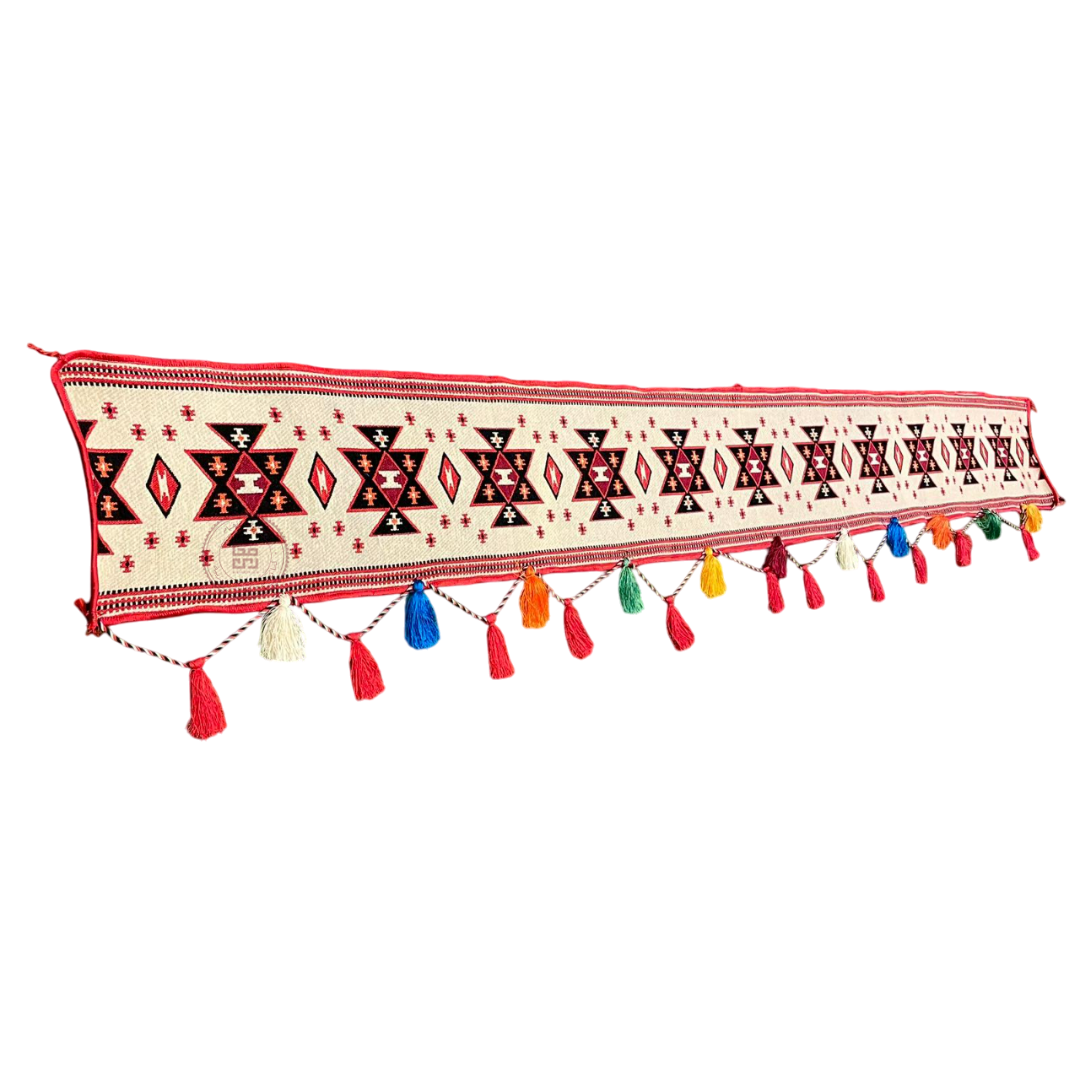 زينة خيام سدو أبيض White Sadu Traditional Hanging - 4m - Image 1