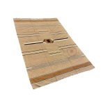 Brown Sadu Wool Rug 3x2 - Type 4